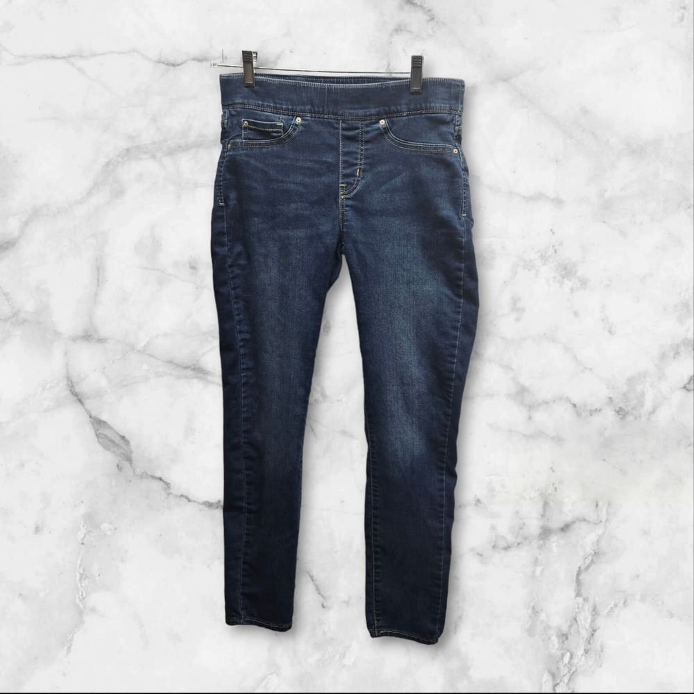 Signature Levi Strauss Pull-On Skinny Totally Shaping Women's Jeans Size 8M